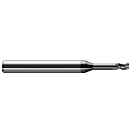 Harvey Tool Miniature End Mill - 3 Flute - Corner Radius 42762-C4